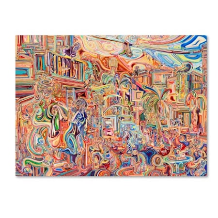 Josh Byer 'Simon Says' Canvas Art,18x24